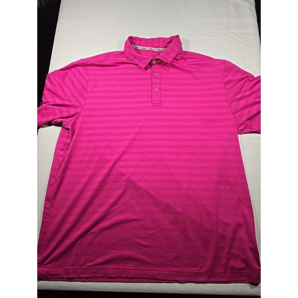 Walter Hagen Golf Polo XL Performance Stretch Casual Pink Men's